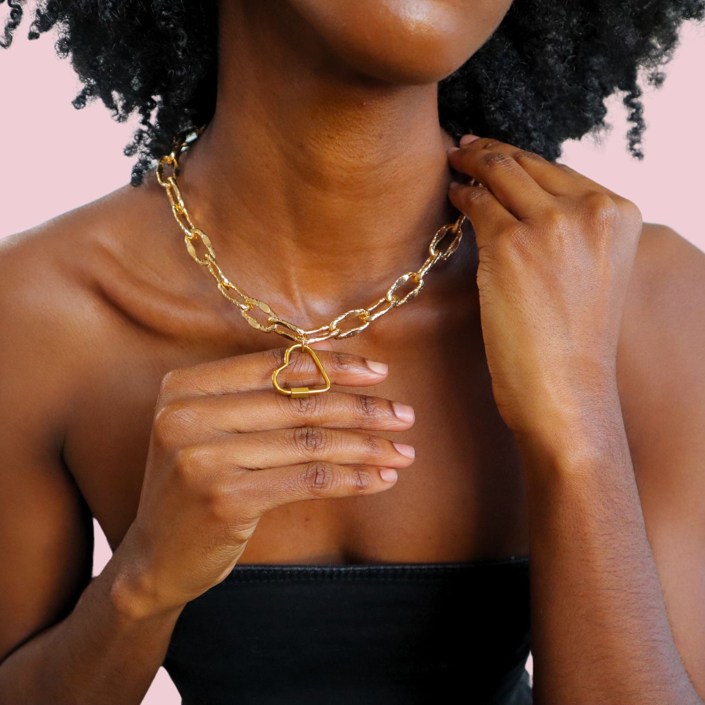 Statement heart necklace for Valentine’s Day - Wesley Chapel Jewerly