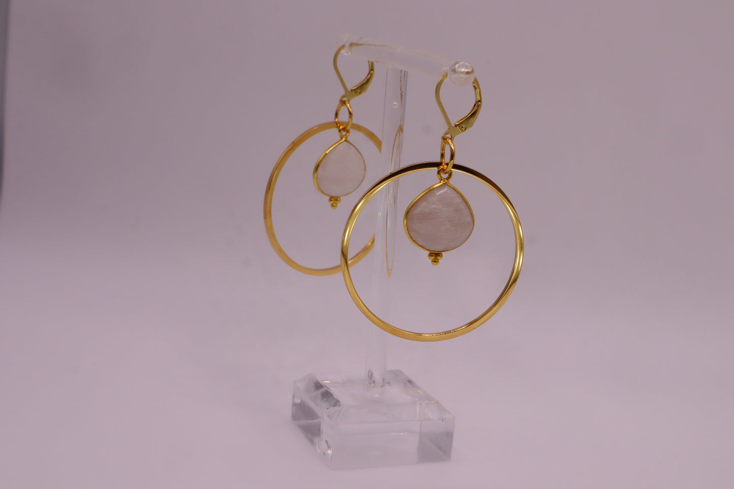 Tenique Designs Moonstone Earrings