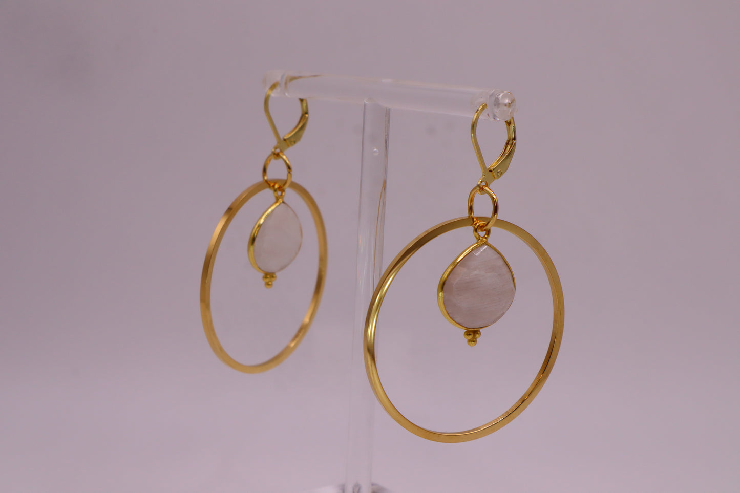 Tenique Designs Moonstone Earrings