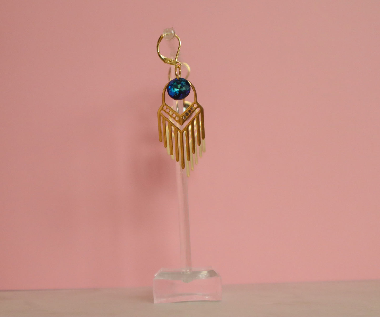 Tenique Designs Stainless Steel Dreamcatcher earrings, Wesley Chapel Jewelry Designer