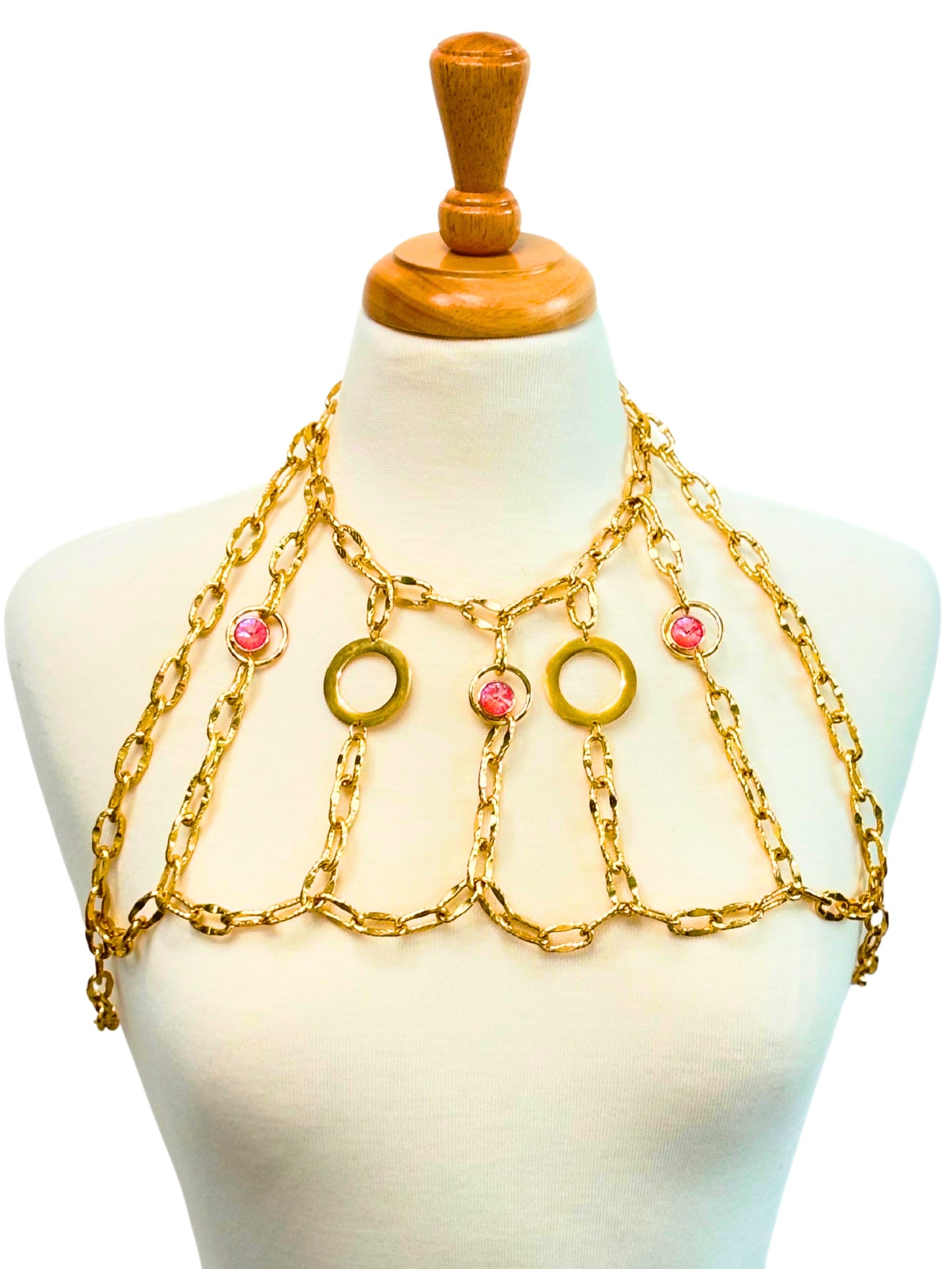 Crystal Blossom Burst Body Jewelry