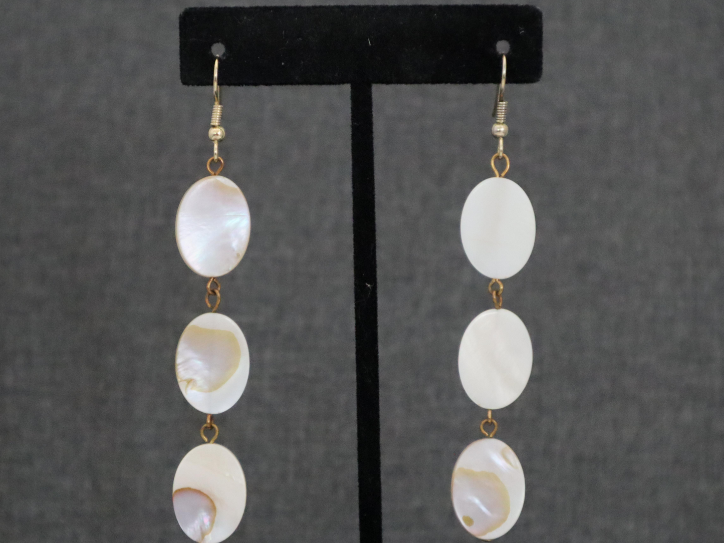 Three's The Charm Pearl Earrings