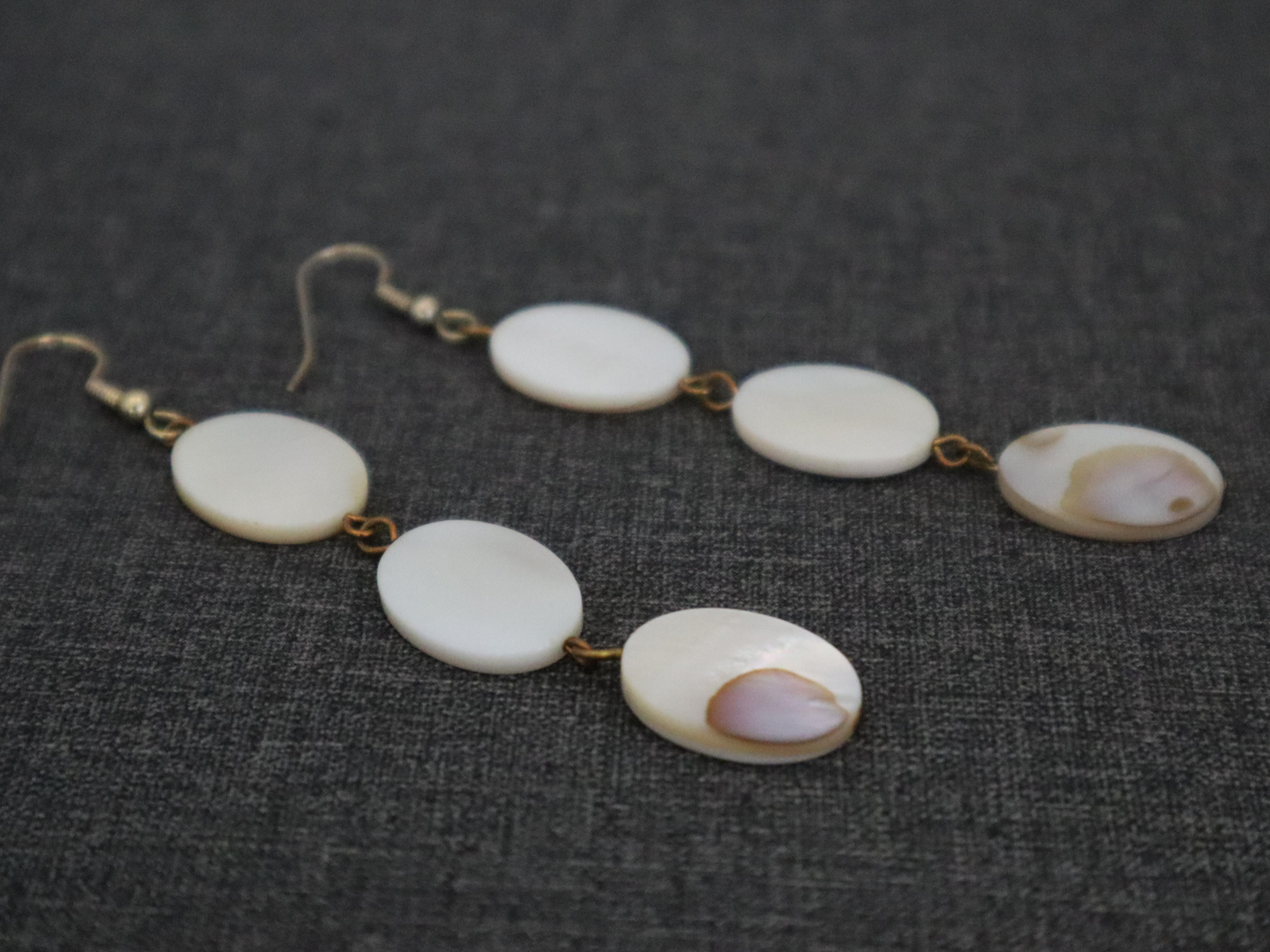 Three's The Charm Pearl Earrings