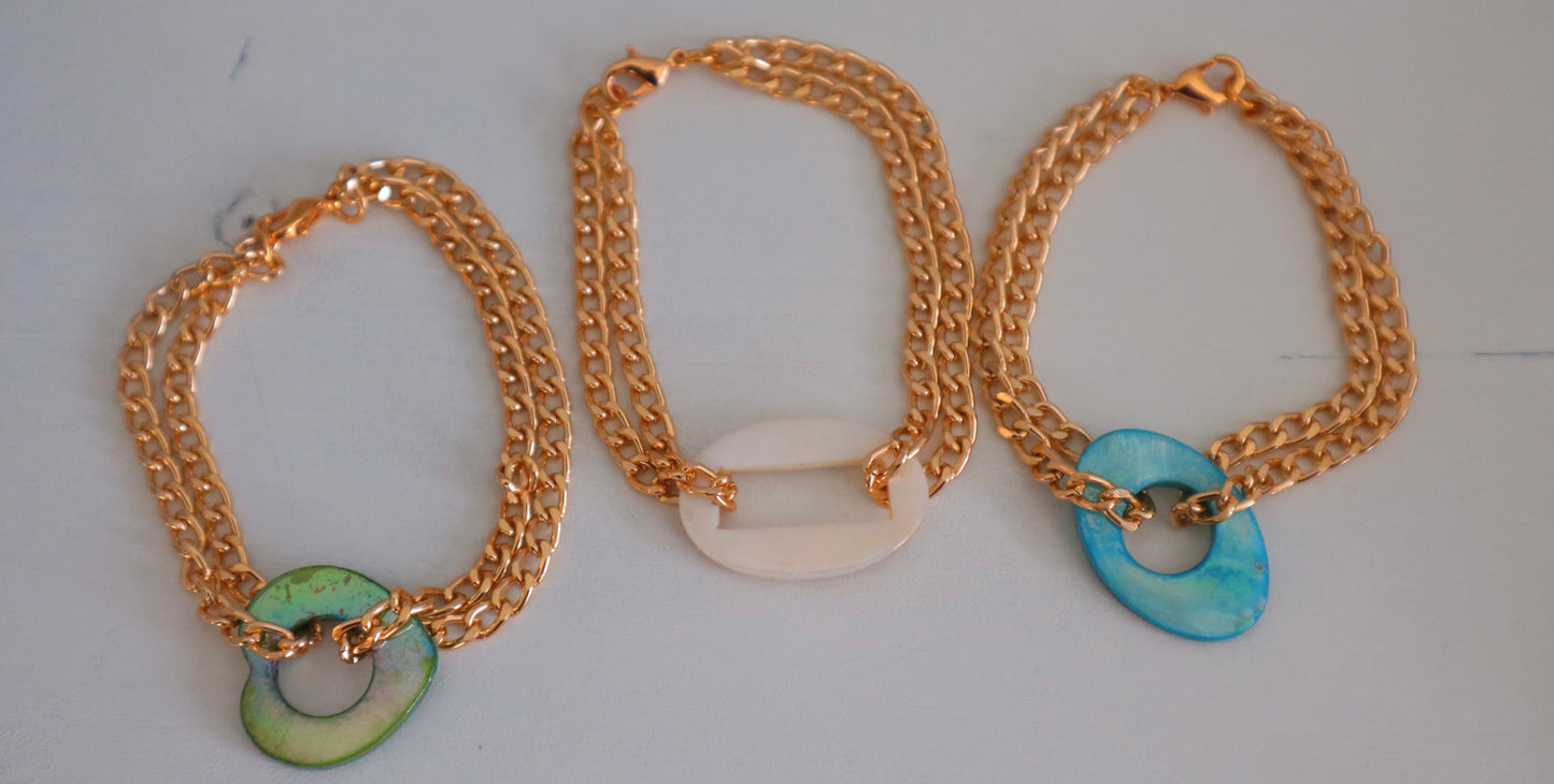Pearl Chain Bracelet