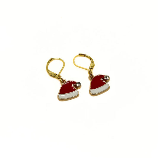 Santa Hat Earrings