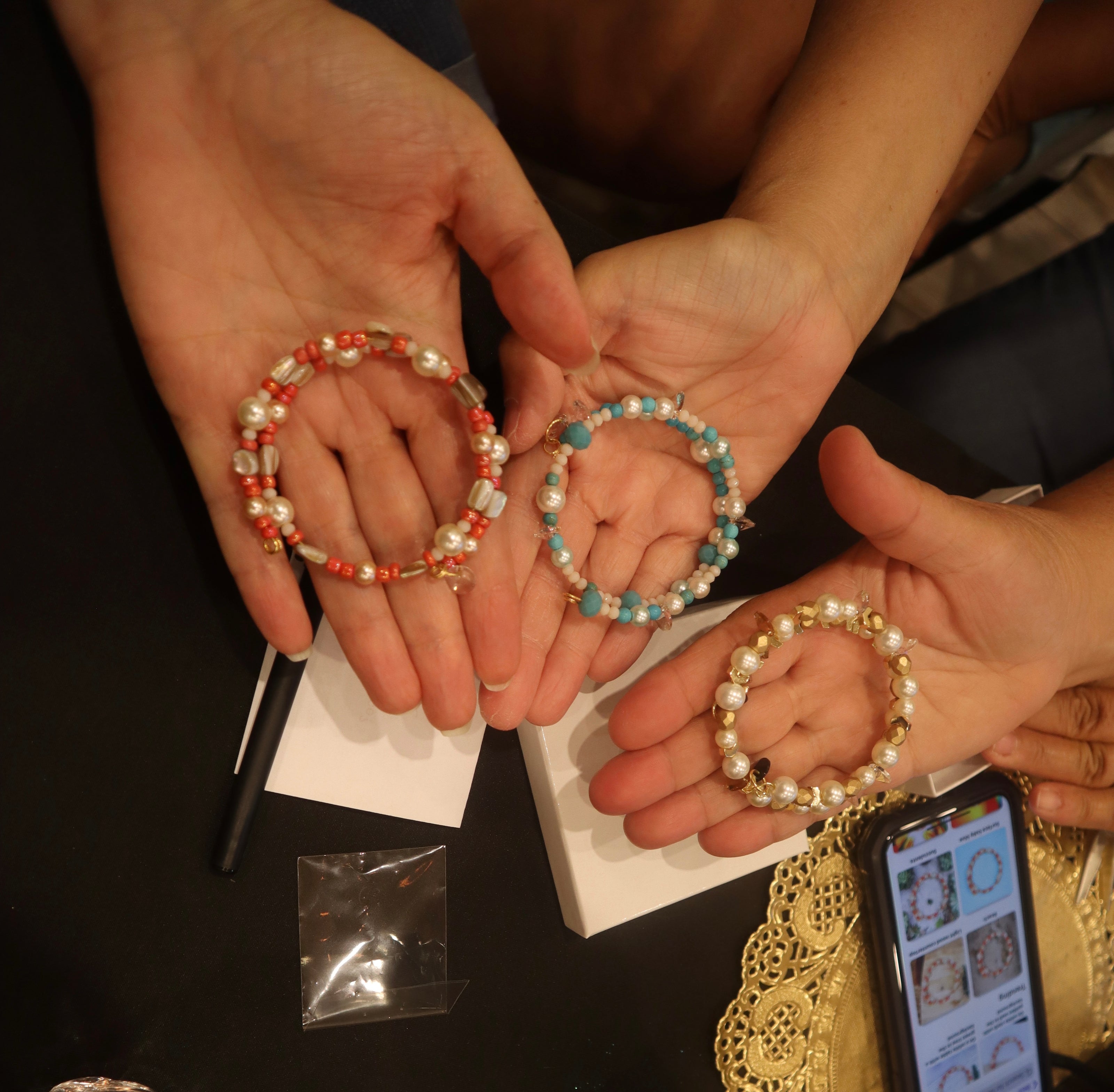 Things to do in Tampa, Tenique designs, jewelry making party