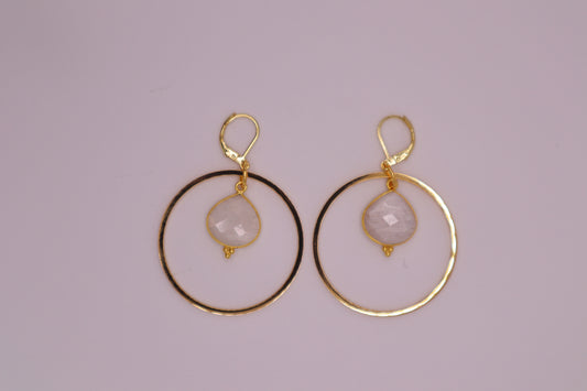Tenique Designs Moonstone Earrings