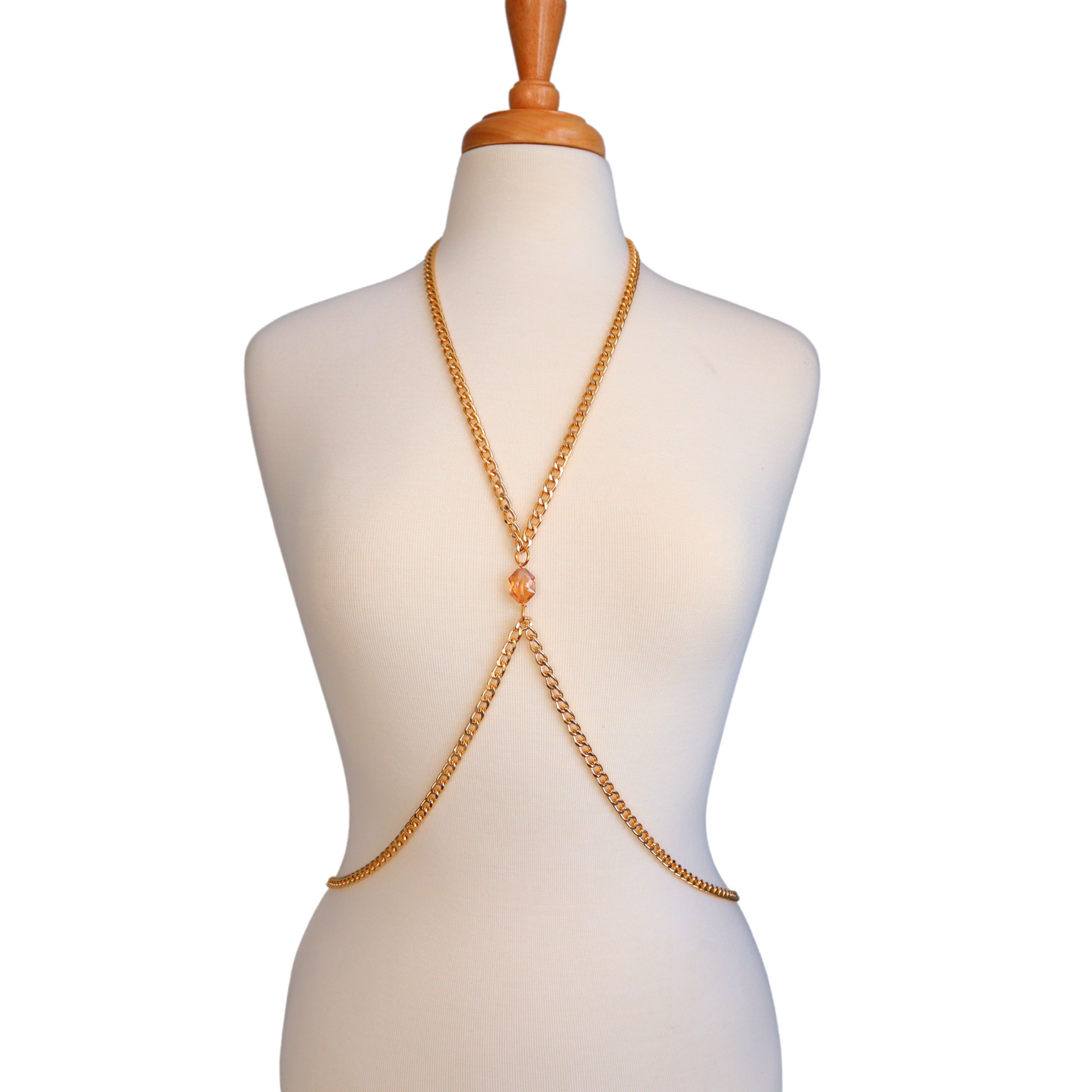 Long body necklace deals