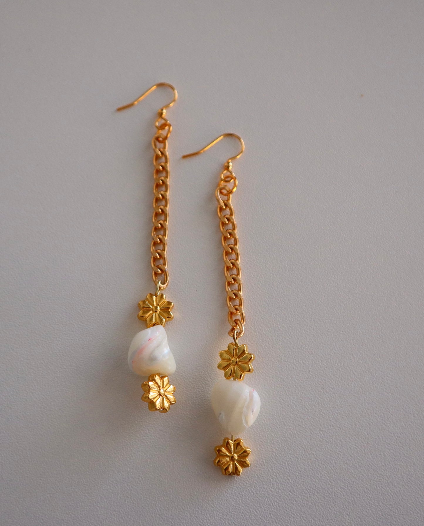 Pearl and Daisy Earrings