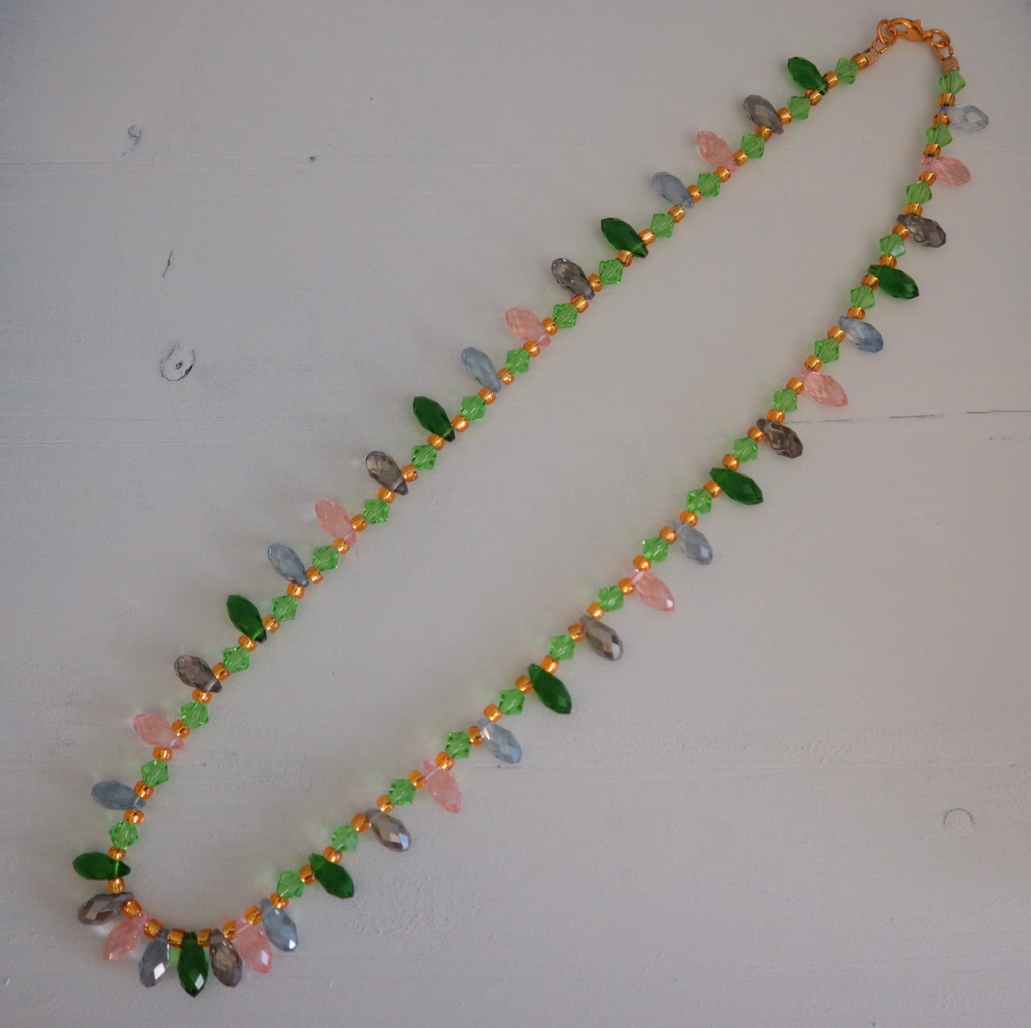 Green Crystal Necklace